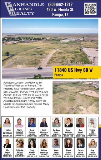 Fantastic Location, Panhandle Plains Realty, Pampa, TX